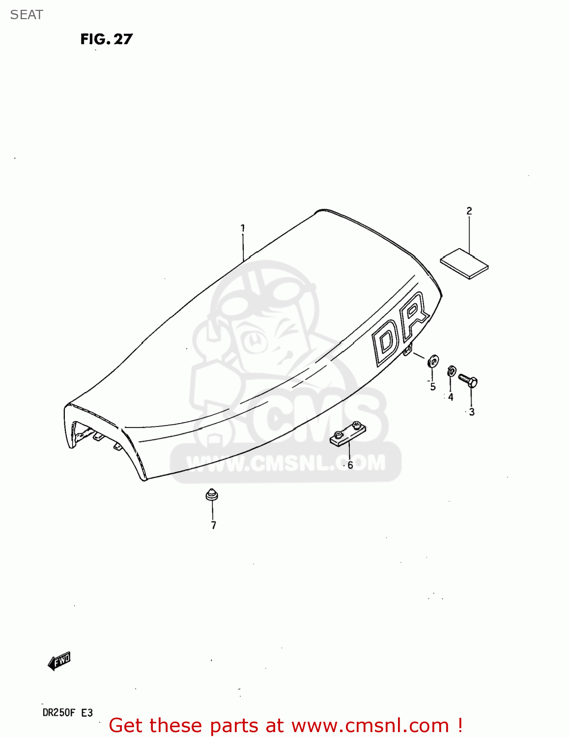 SEAT DR250 1985 (F) USA (E03)