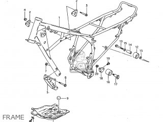 FRAME - DR250 1985 (F) USA (E03)