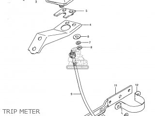 TRIP METER - DR250 1985 (F) USA (E03)