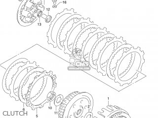 CLUTCH - DR250 1990 (L) USA (E03)