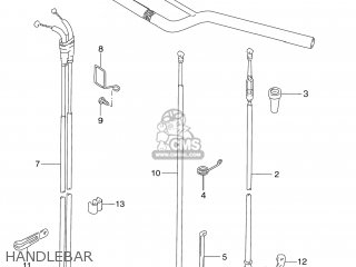 HANDLEBAR - DR250 1991 (M) USA (E03)