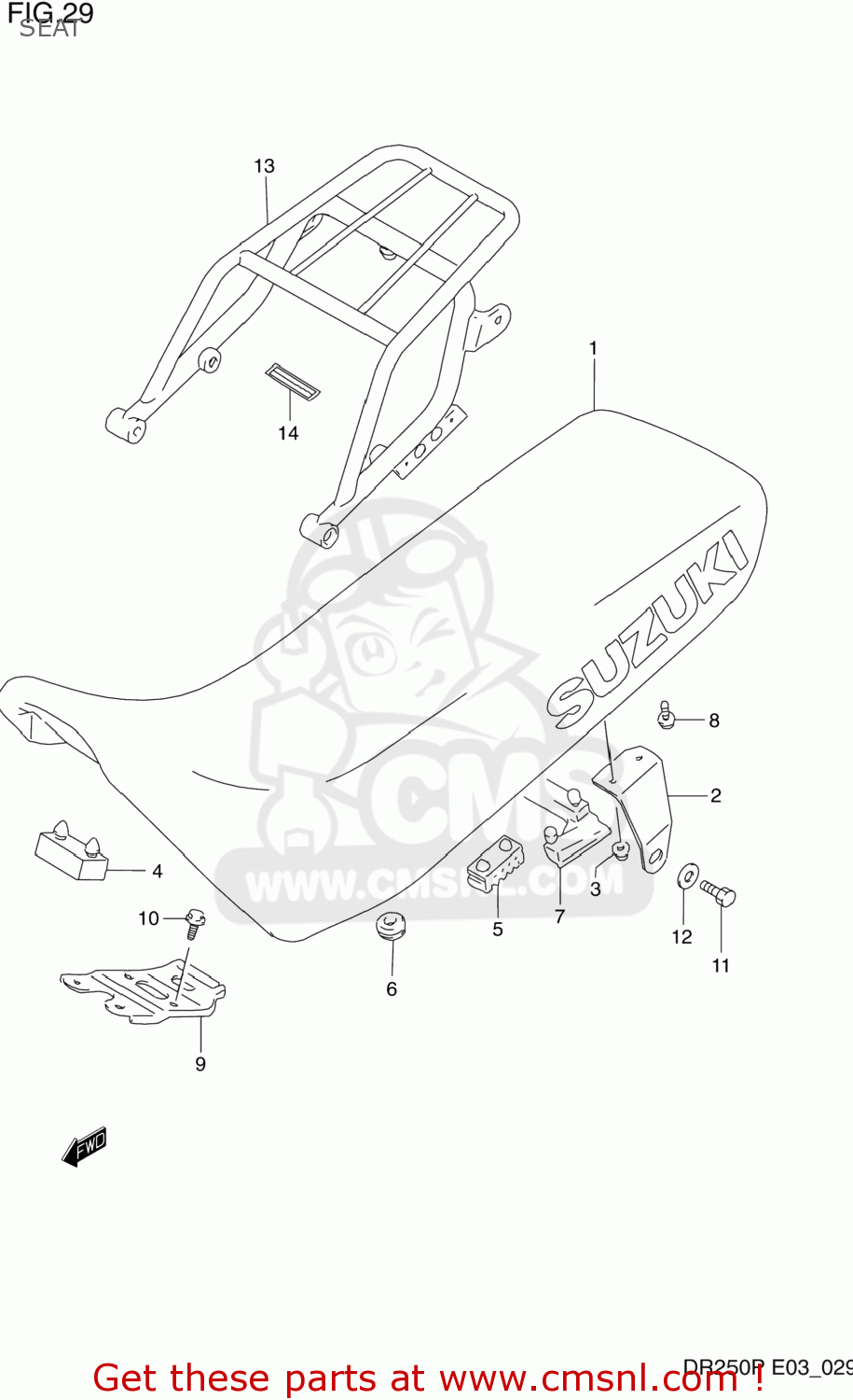 SEAT DR250 1992 (N) USA (E03)