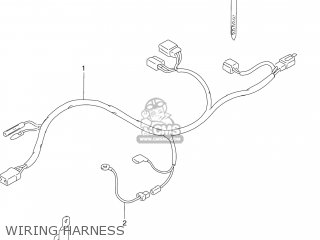 WIRING HARNESS - DR250 1993 (P) USA (E03)
