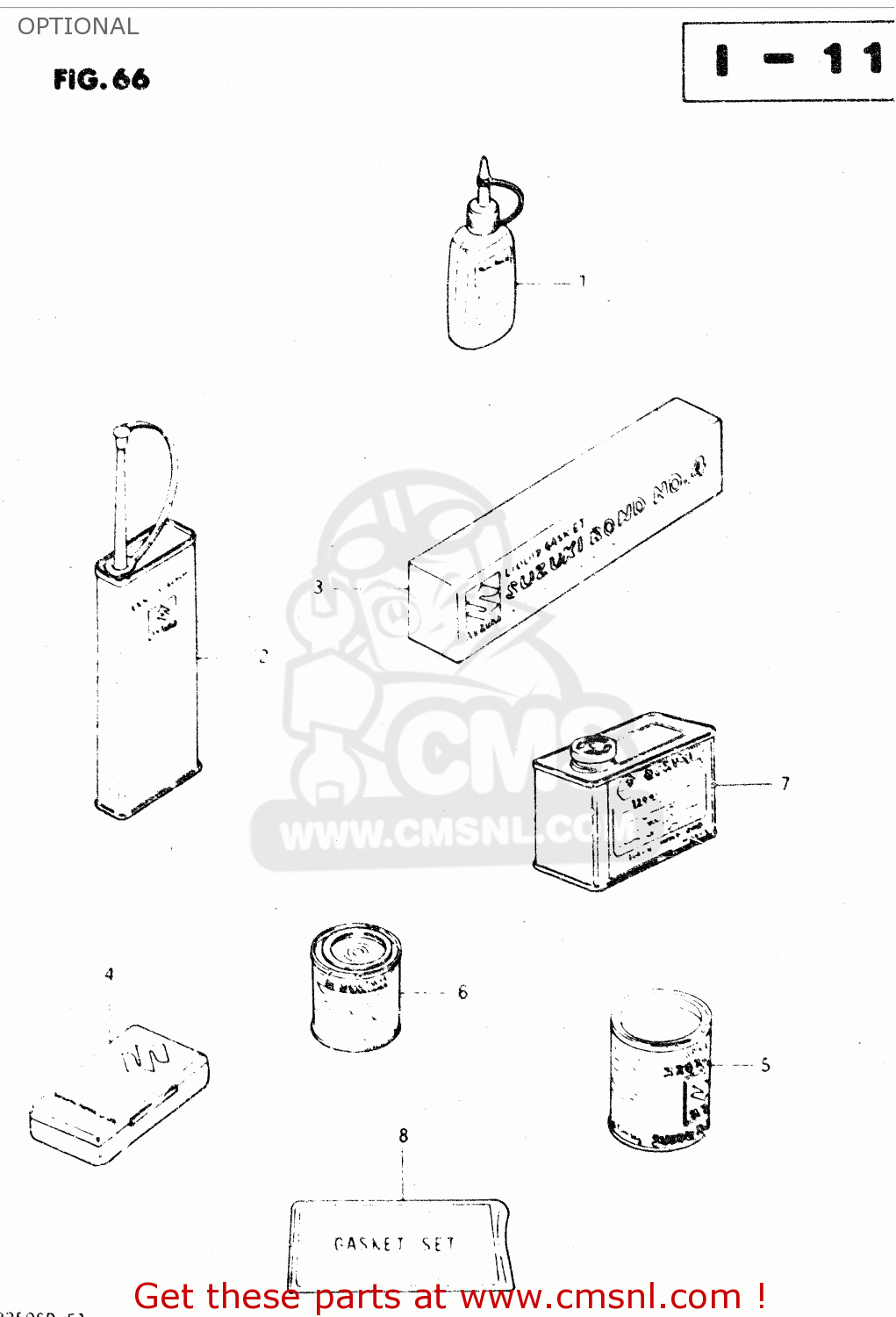 OPTIONAL DR250S 1982 (Z)