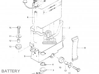 BATTERY - DR250S 1982 (Z)