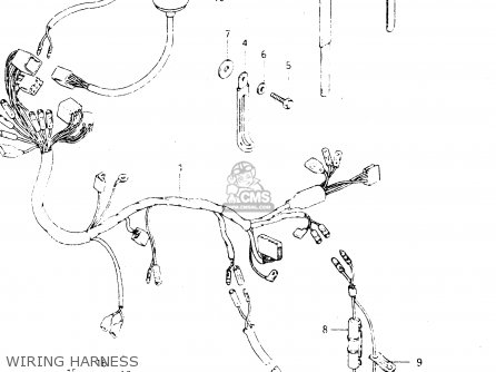 WIRING HARNESS - DR250S 1982 (Z)
