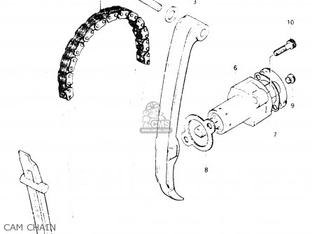 CAM CHAIN - DR250S 1982 (Z)