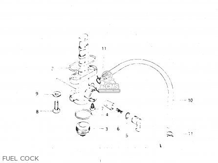 FUEL COCK - DR250S 1983 (D)