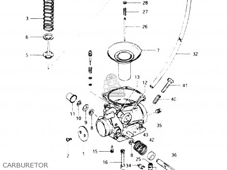 CARBURETOR - DR250S 1983 (D)