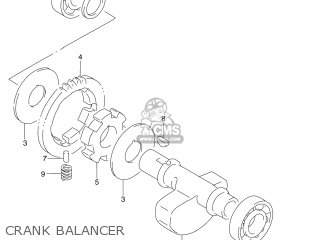 CRANK BALANCER - DR250SE 1990 (L) USA (E03)