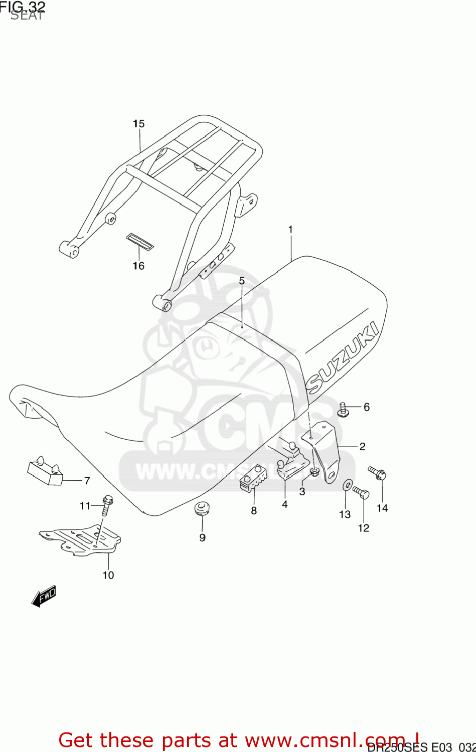 SEAT DR250SE 1993 (P) USA (E03)