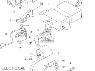 ELECTRICAL - DR250SE 1995 (S) USA (E03)