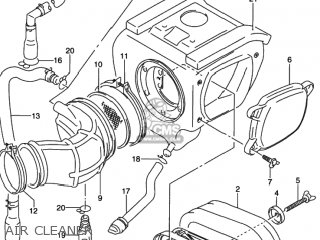 AIR CLEANER - DR350 1990 (L) USA (E03)