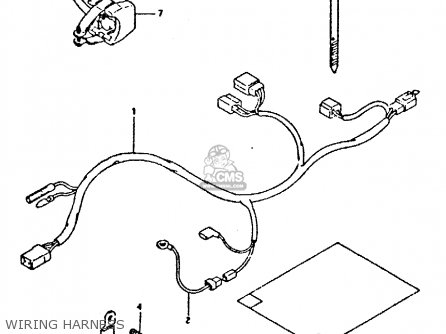 WIRING HARNESS - DR350 1990 (L)