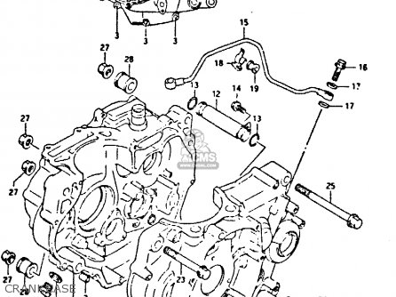 CRANKCASE - DR350 1990 (L)