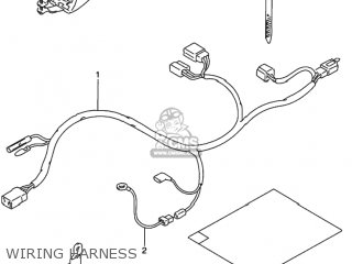 WIRING HARNESS - DR350 1991 (M) USA (E03)