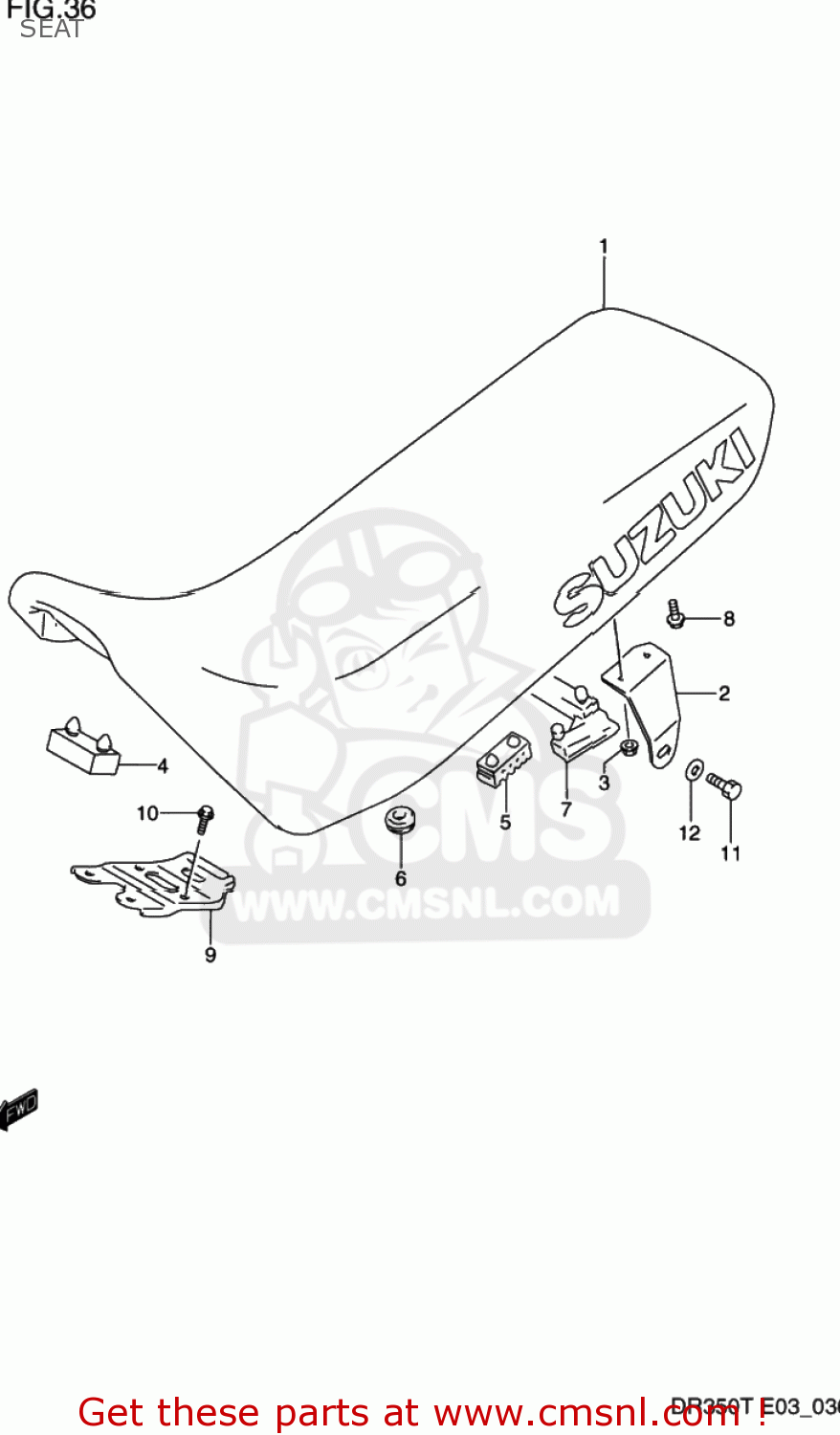 SEAT DR350 1992 (N) USA (E03)