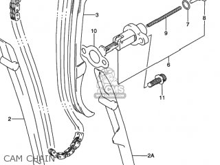 CAM CHAIN - DR350 1992 (N) USA (E03)