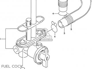 FUEL COCK - DR350 1992 (N) USA (E03)