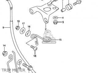 TRIP METER - DR350 1992 (N) USA (E03)