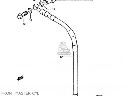FRONT MASTER CYL - DR350 1992 (N)