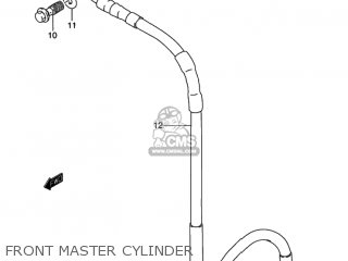 FRONT MASTER CYLINDER - DR350 1993 (P) USA (E03)