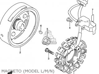 MAGNETO (MODEL L/M/N) - DR350 1993 (P) USA (E03)