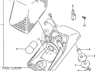 TAIL LAMP - DR350 1993 (P) USA (E03)