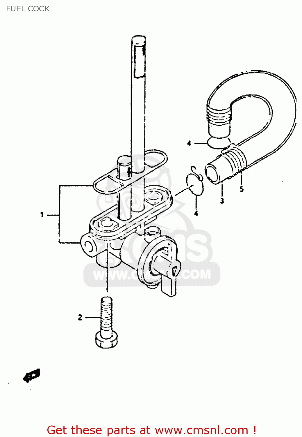 FUEL COCK DR350 1993 (P)