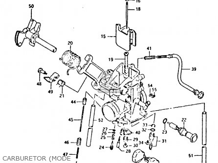 CARBURETOR (MODE - DR350 1993 (P)