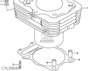 CYLINDER - DR350 1994 (R) USA (E03)