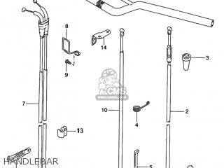 HANDLEBAR - DR350 1994 (R) USA (E03)
