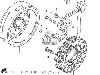 MAGNETO (MODEL P/R/S/T) - DR350 1994 (R) USA (E03)