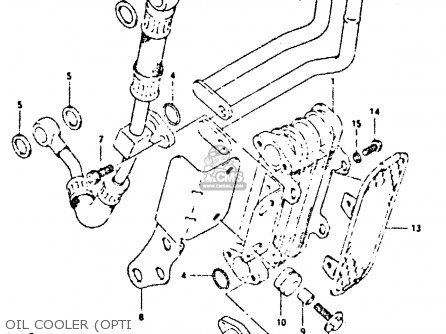 OIL COOLER (OPTI - DR350 1994 (R)