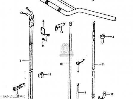 HANDLEBAR - DR350 1995 (S)