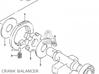 CRANK BALANCER - DR350 1996 (T) USA (E03)