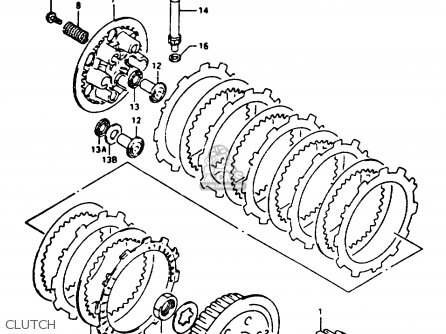 CLUTCH - DR350 1996 (T)