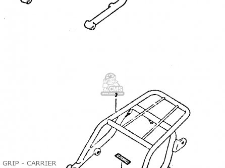 GRIP - CARRIER - DR350 1996 (T)