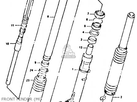 FRONT FENDER (MO - DR350 1996 (T)