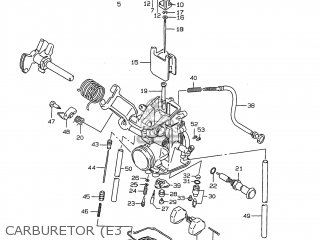 CARBURETOR (E3 - DR350 1997 (V) USA (E03)