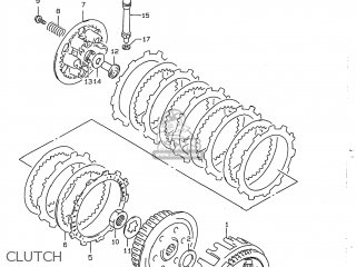 CLUTCH - DR350 1997 (V) USA (E03)