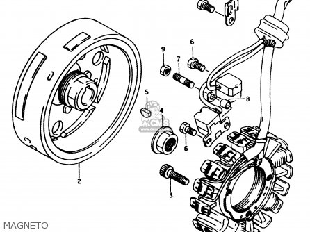 MAGNETO - DR350 1997 (V)
