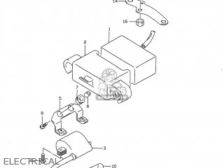 ELECTRICAL - DR350 1998 (W) USA (E03)