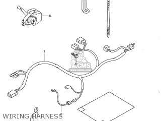 WIRING HARNESS - DR350 1998 (W) USA (E03)