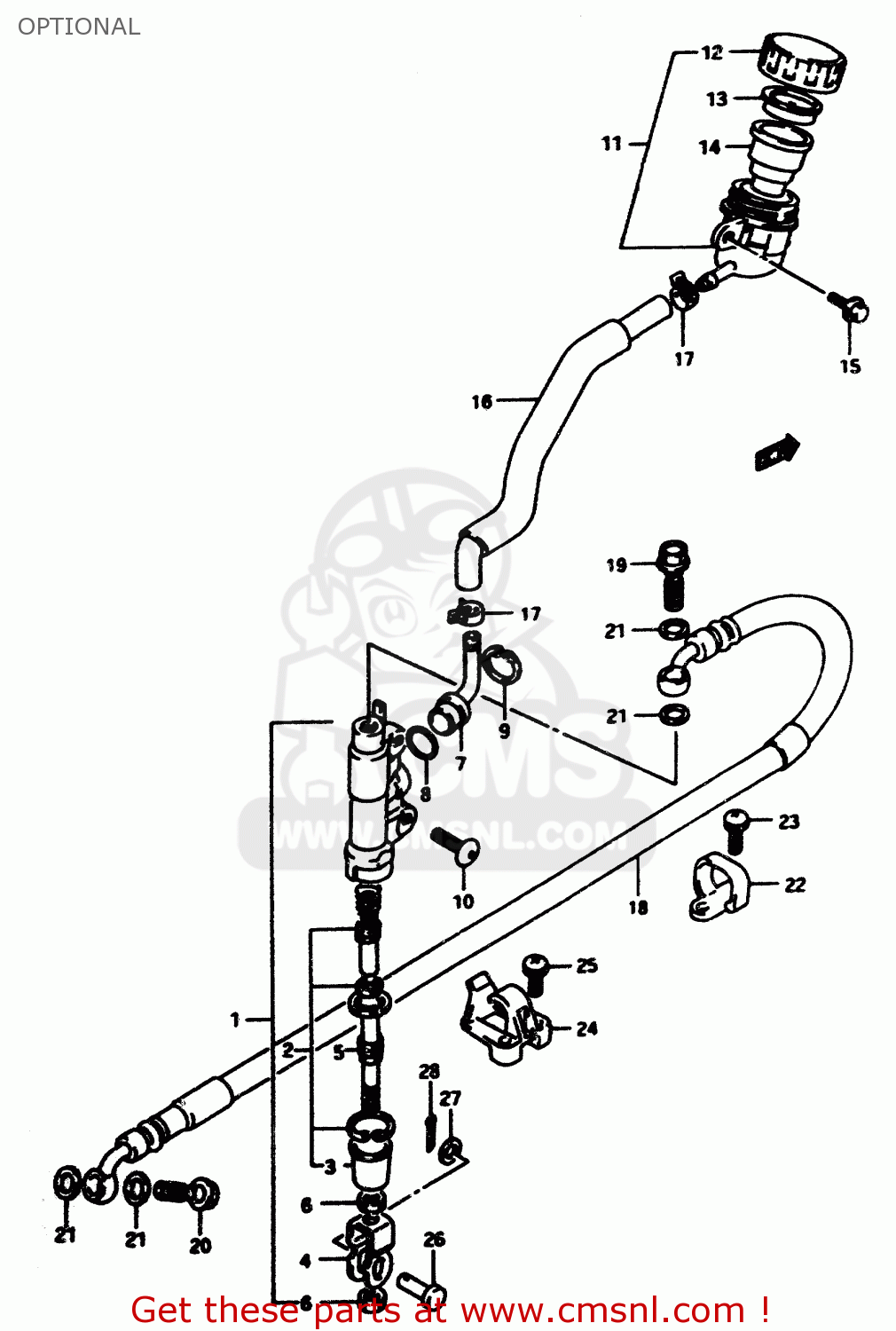 OPTIONAL DR350 1998 (W)