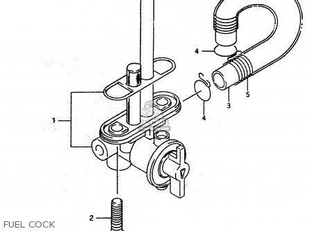 FUEL COCK - DR350 1998 (W)