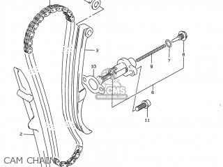 CAM CHAIN - DR350 1999 (X) USA (E03)