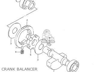 CRANK BALANCER - DR350 1999 (X) USA (E03)
