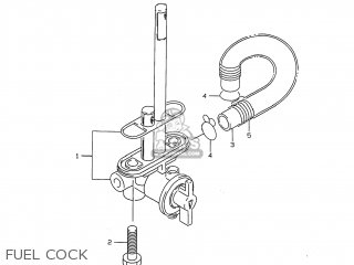 FUEL COCK - DR350 1999 (X) USA (E03)