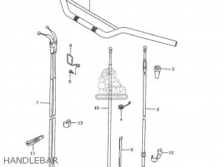 HANDLEBAR - DR350 1999 (X) USA (E03)